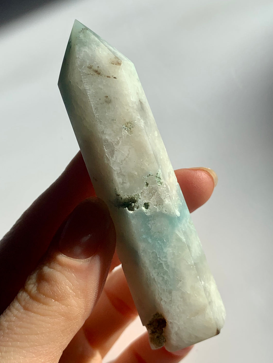 Caribbean Calcite Point - Dragon Mama Crystals 