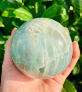 Green Moonstone (Garnerite) - Dragon Mama Crystals 