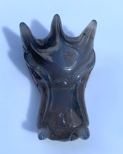 Load image into Gallery viewer, Warrior Black Agate Baby Dragon - Dragon Mama Crystals 