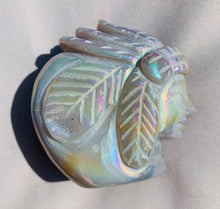 Load image into Gallery viewer, Aura Agate Native American Carving - Dragon Mama Crystals 
