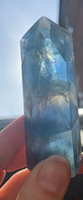 Load image into Gallery viewer, Blue and Green Rainbows Fluorite - Choose your own - Dragon Mama Crystals 