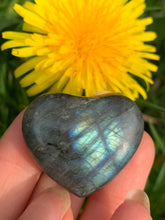 Load image into Gallery viewer, Labradorite Heart 08 - Dragon Mama Crystals 