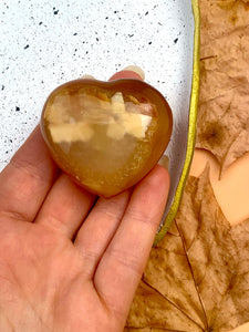 Carnelian Heart - Dragon Mama Crystals 