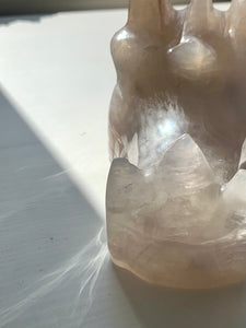 Blue Rose Quartz Rare | Electric Dragon - Dragon Mama Crystals 