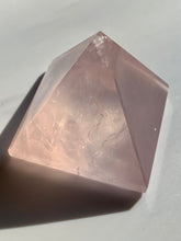 Load image into Gallery viewer, A Grade Gem Rose Quartz Pyramid - Dragon Mama Crystals 