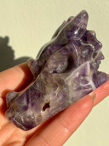 Amethyst Dragon - Dragon Mama Crystals 