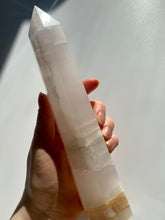 Load image into Gallery viewer, Pink Calcite Tower Large - Dragon Mama Crystals 