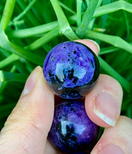 Load image into Gallery viewer, Rare Mini Charoite Spheres Russia - Dragon Mama Crystals 