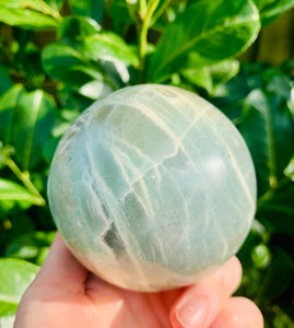 Green Moonstone (Garnerite) - Dragon Mama Crystals 