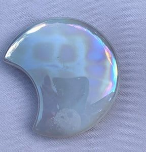 Aura Agate Moon - Dragon Mama Crystals 