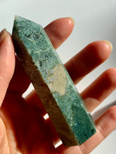 Load image into Gallery viewer, Moss Agate Tower - Dragon Mama Crystals 