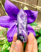 Load image into Gallery viewer, Charoite Crystal Towers Russia - Dragon Mama Crystals 