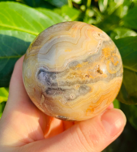 Crazy Lace Agate Spheres - Dragon Mama Crystals 