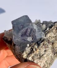 Load image into Gallery viewer, Fluorite on Matrix - Dragon Mama Crystals 