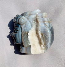 Load image into Gallery viewer, Native American Druzy Agate Carving - Dragon Mama Crystals 